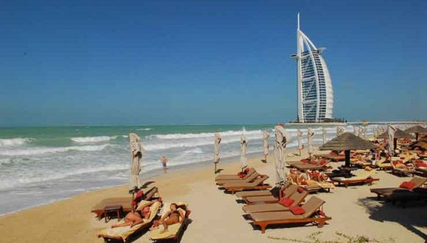 De prachtige stranden van Dubai